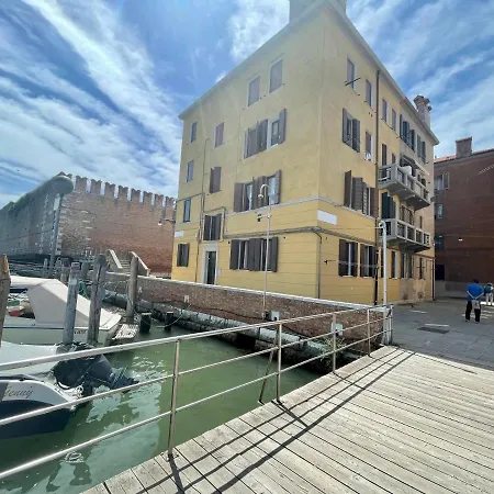 Ca' Monica Panoramic-canal View, Biennale 公寓